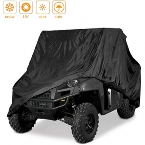 двосторонній на UTV ATV Logic чорно-сріблястий XXXL (318x163x178см) POK-05