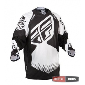 FLY EVO REV JERSEY [BLACK/WHITE]